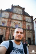 Selfie at Basilica of Bom Jesus